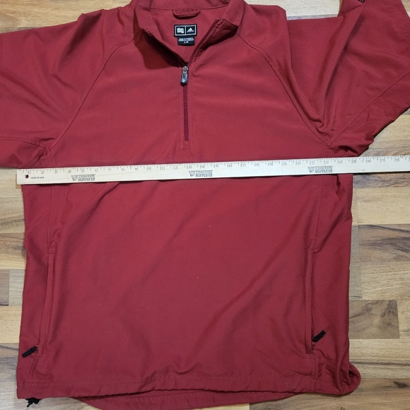 Adidas Climacool Performance Red Pullover Short Sleeve Large - Picture 10 of 11